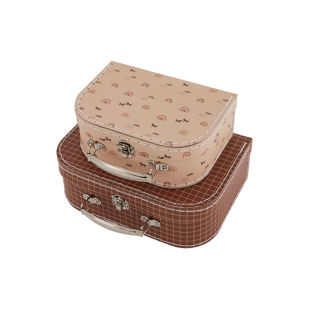 The OYOY Mini Suitcase Suitcase Oyoy Living Caramel 